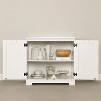 South Shore Harma 2-Door Storage Cabinet White