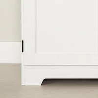 South Shore Harma 2-Door Storage Cabinet White