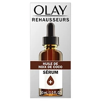 Sérum à l’huile de noix de coco Olay, rehausseur d’effet antioxydant nourrissant, non parfumé