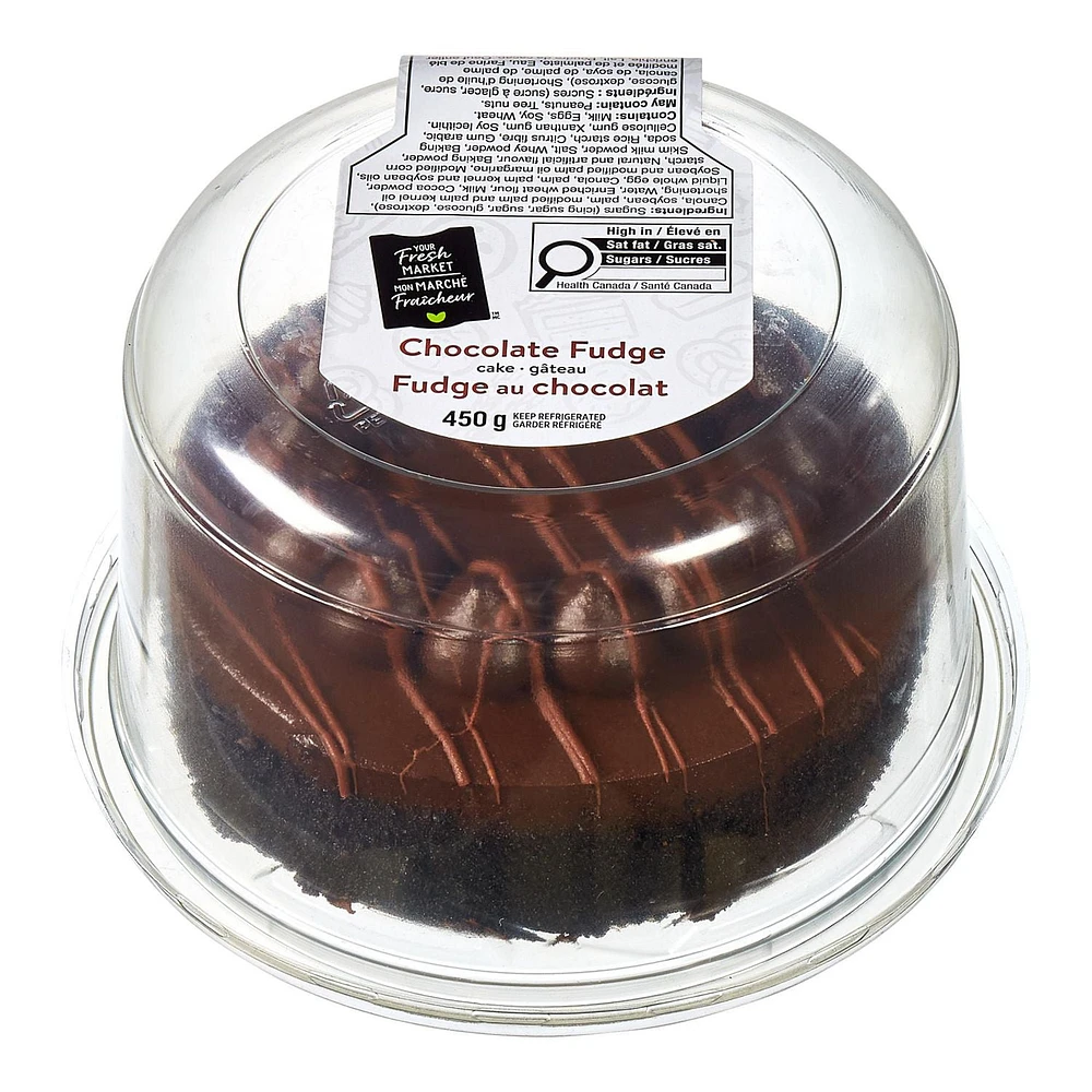 Gâteau au fudge au chocolat Mon marché fraîcheur 450g