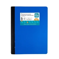 PEN+GEAR POLY 200PG COMP BOOK BLUE