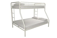 DHP Dusty Twin over Full Metal Bunk Bed