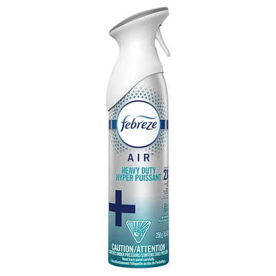 Assainisseur d’air éliminateur d’odeurs Febreze Hyper puissant, parfum Crisp Clean 250 g