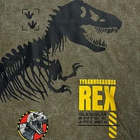 Jurassic World Boys Trex Isla Profile Short Sleeve Crew