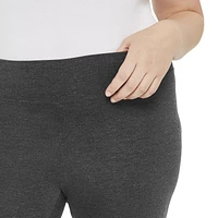 George Plus Women's Jersey Leggings, Sizes 1X-4X