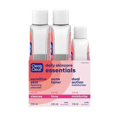 Clean & Clear Daily Skin Care Essentials Recruitment Pack, 1 pack