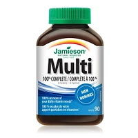 Jamieson Multivitamine Complète à 100% pour Hommes