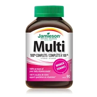 Jamieson 100% Complete Multivitamin Caplets for Women, 90 caplets