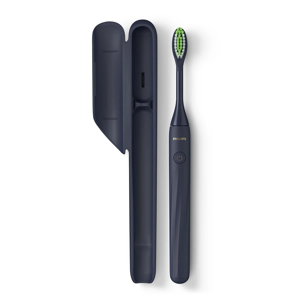 Philips One by Sonicare Midnight Battery Toothbrush with Free Travel Bag