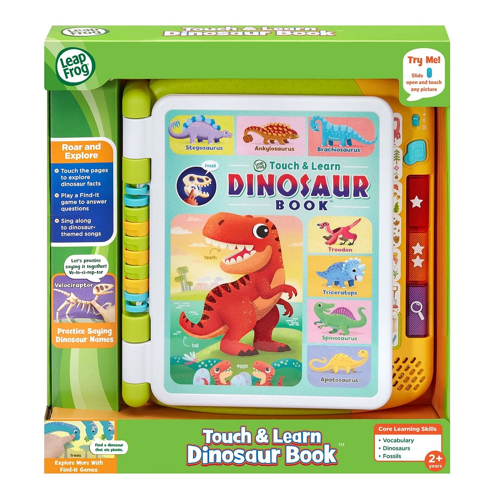 LeapFrog Touch & Learn Dinosaur Book™ - English Version, 2+ Years