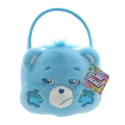 Panier en peluche bleu Care Bears