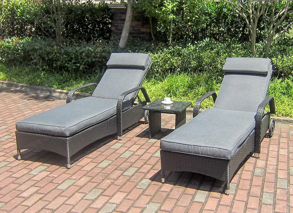 3 Piece Lounger Set