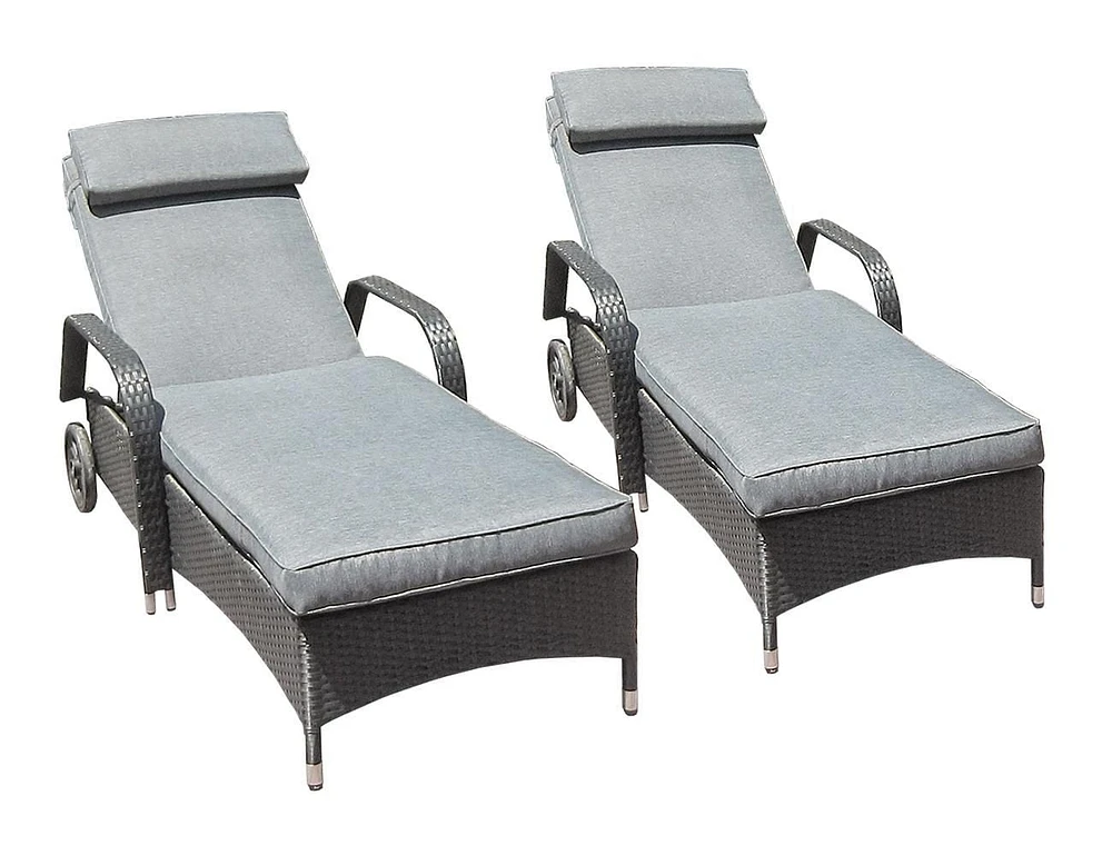 3 Piece Lounger Set