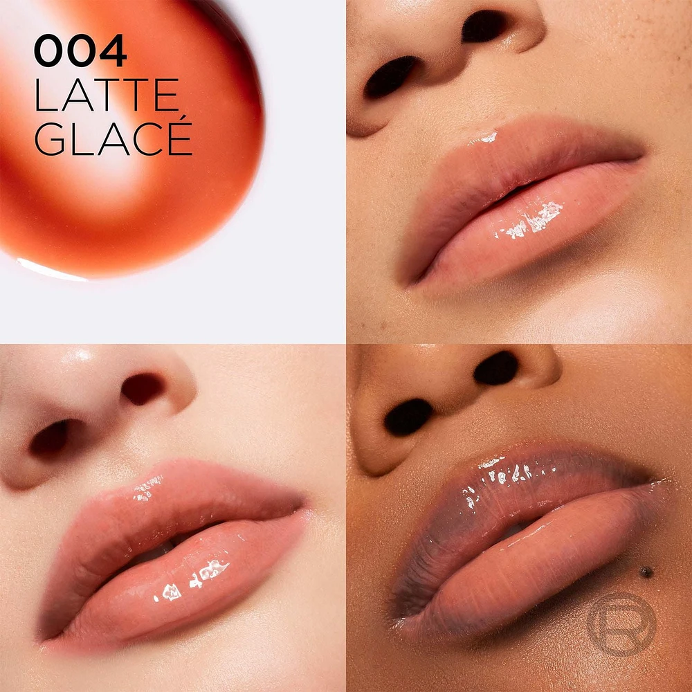 L’Oreal Paris Plump Ambition Lip gloss, Huile à Lèvres Teintée Repulpant et Hydratation instantanee