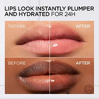 L’Oreal Paris Plump Ambition Lip gloss, Huile à Lèvres Teintée Repulpant et Hydratation instantanee