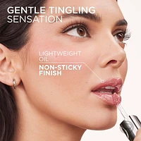 L’Oreal Paris Plump Ambition Lip gloss, Huile à Lèvres Teintée Repulpant et Hydratation instantanee