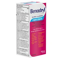 Benadryl Allergy Medicine Liquid, 100 mL