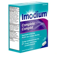 Imodium Diarrhea Relief, Quick-Dissolve Tablets, 20 Count