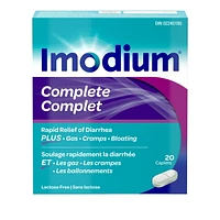 Imodium Diarrhea Relief, Quick-Dissolve Tablets, 20 Count