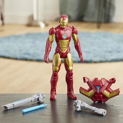 Marvel Avengers Titan Hero Series Blast Gear Iron Man Action