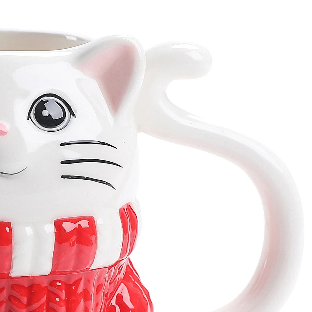 Holiday Time Cat Mug