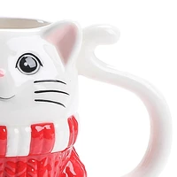 Holiday Time Cat Mug