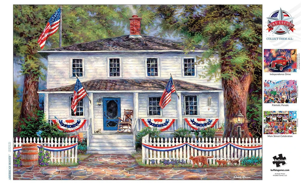 Buffalo Games - Chuck Pinson - American Roots - 500 Piece Jigsaw Puzzle