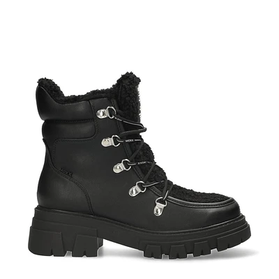 Mexx black boot with fur