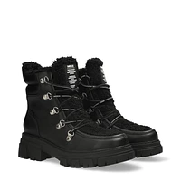 Mexx black boot with fur