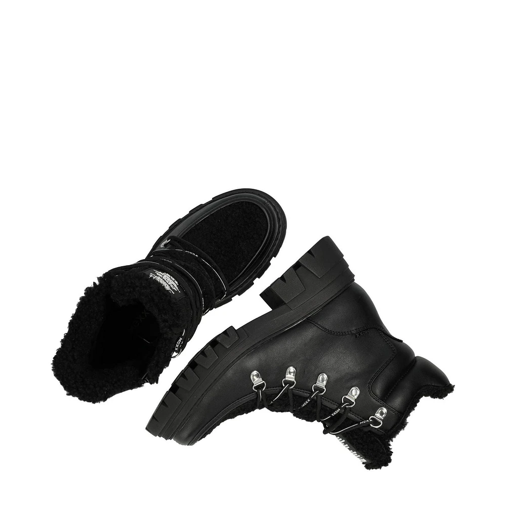 Mexx black boot with fur