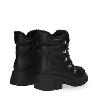 Mexx black boot with fur