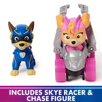 PAW Patrol: The Mighty Movie, Pup Squad Transforming Aircraft Carrier Toy HQ with Skye Pup Squad Racer Toy Car, Kids Toys for Boys & Girls 3+, Transforming Aircraft