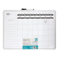 PG 17X23 PLASTIC WHITE CALENDAR