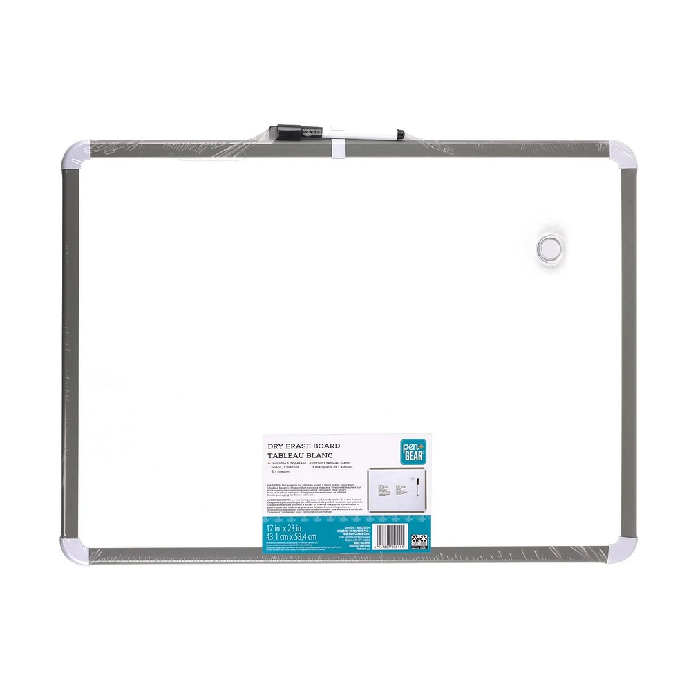 PG 17X23 PLASTIC COLOUR FRAME DRY ERASE BOARD