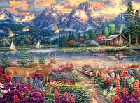 Buffalo Games - Chuck Pinson - Spring Mountain Majesty - 1000 Piece Jigsaw Puzzle