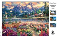 Buffalo Games - Chuck Pinson - Spring Mountain Majesty - 1000 Piece Jigsaw Puzzle