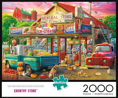 Buffalo Games Le puzzle Two Thousand Piece Collection Country Store en 2000 pièces