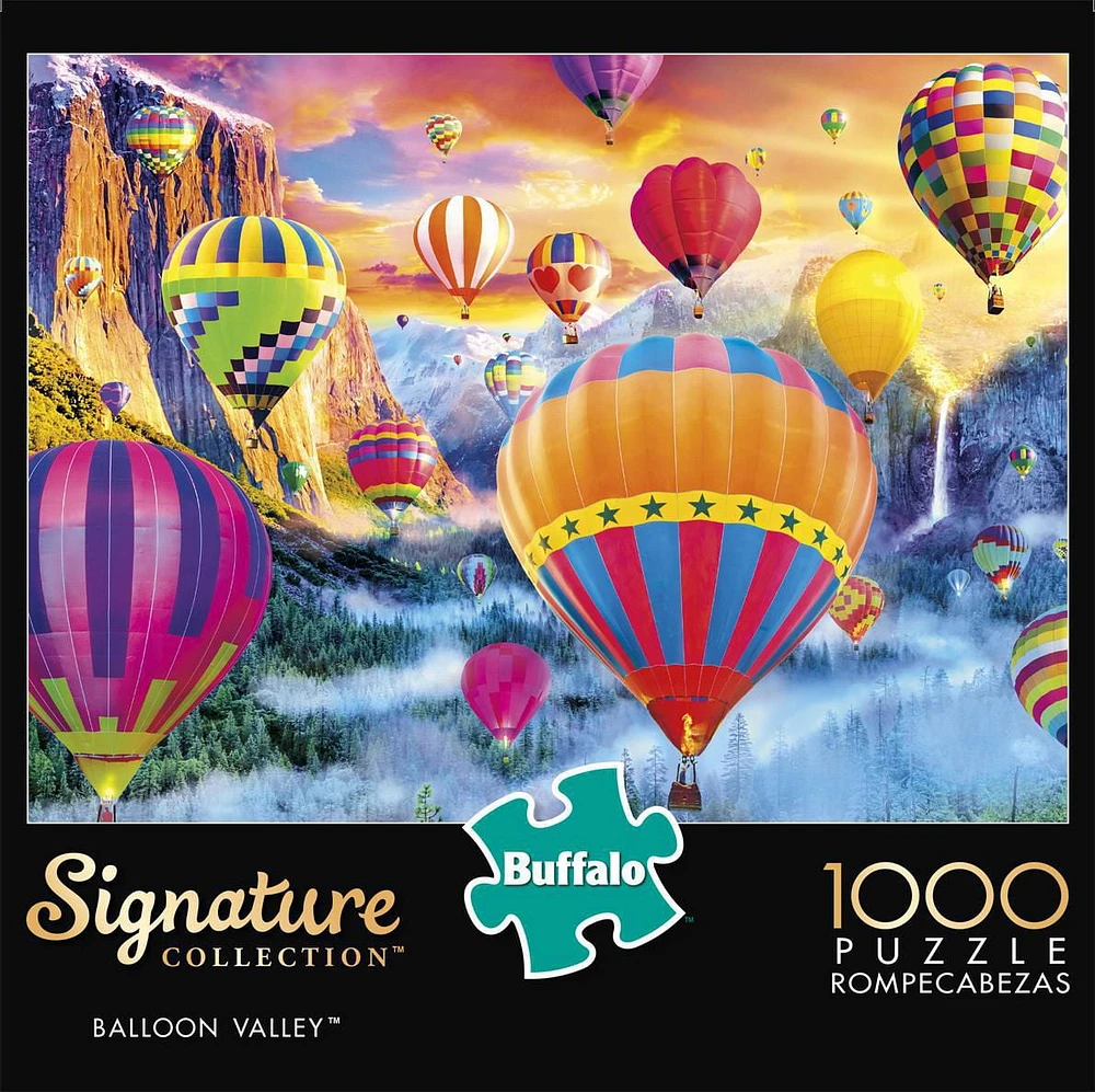 Buffalo Games Signature Collection Balloon Valley 1000 Piece Jigsaw Puzzle