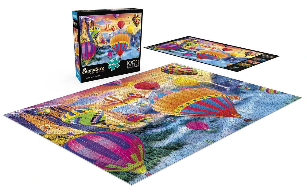 Buffalo Games Signature Collection Balloon Valley 1000 Piece Jigsaw Puzzle