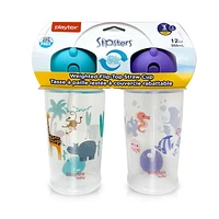 Playtex Baby® Weighted Flip Top Straw Cup - 2pk, Easy Drink From!