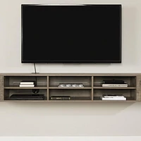 South Shore City Life Wall Mounted Media Console