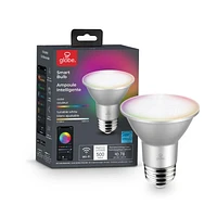 Wi-Fi Smart 6.5 Watt (50W Equivalent) Multicolor Changing RGB Tunable White LED Light Bulb, No Hub Required, Voice Activated, 2000K - 5000K, Energy Star, PAR20 Shape, E26 Base