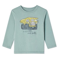 T-shirt à manches longues George pour petits garçons Tailles 2T-5T