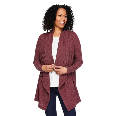 Iyla Women's Waterfall Cardigan, Sizes S-XXL