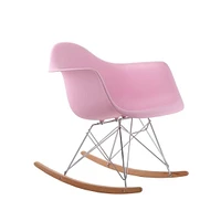 Plata Décor Import Rocker kids chair in pink