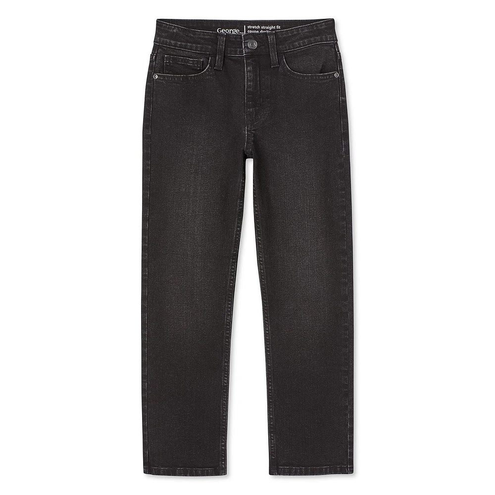 George Boys' Straight Denim, Sizes 4-16