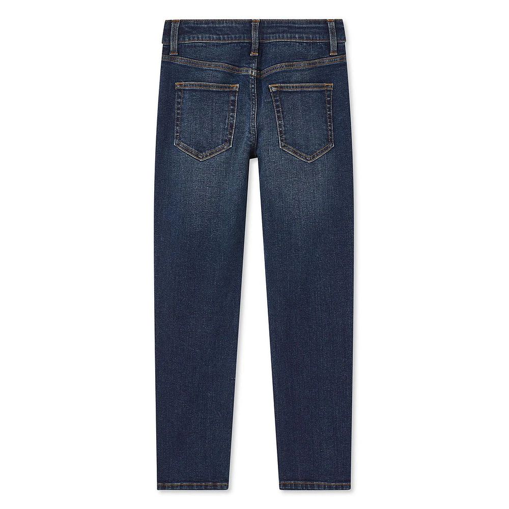 Pantalon fuseau en denim George pour garçons Tailles 4-16