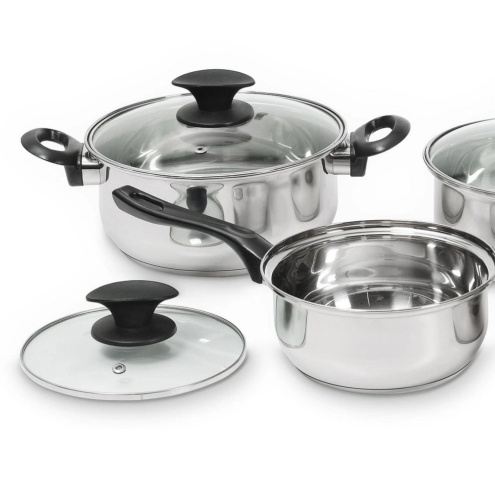 Starbasix 8-Piece Cookware Set