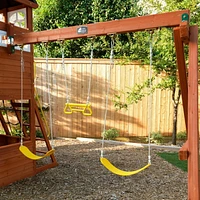 KidKraft Lookout Extreme Wooden Swing Set / Playset