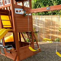 KidKraft Lookout Extreme Wooden Swing Set / Playset